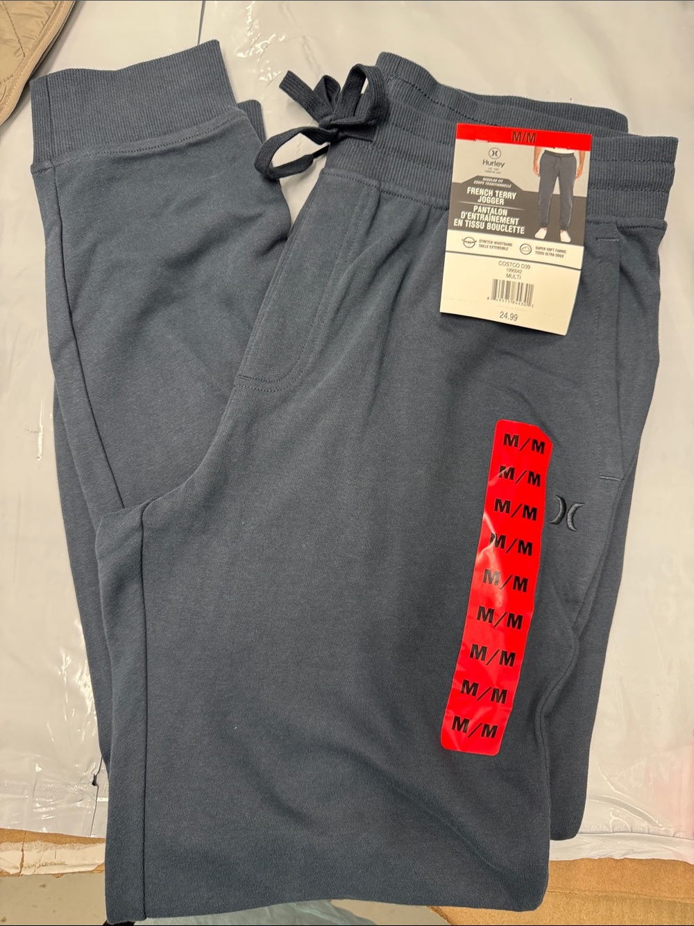 Hurley Men's Sweatpants Joggers - Slate Blue